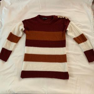 Autumn colored Alison Andrews sweater